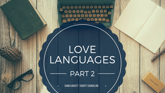 love languages part 2