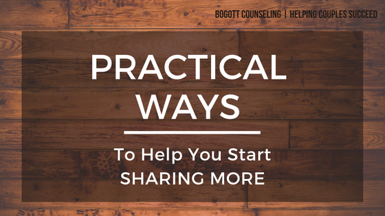 practical ways to start sharing more