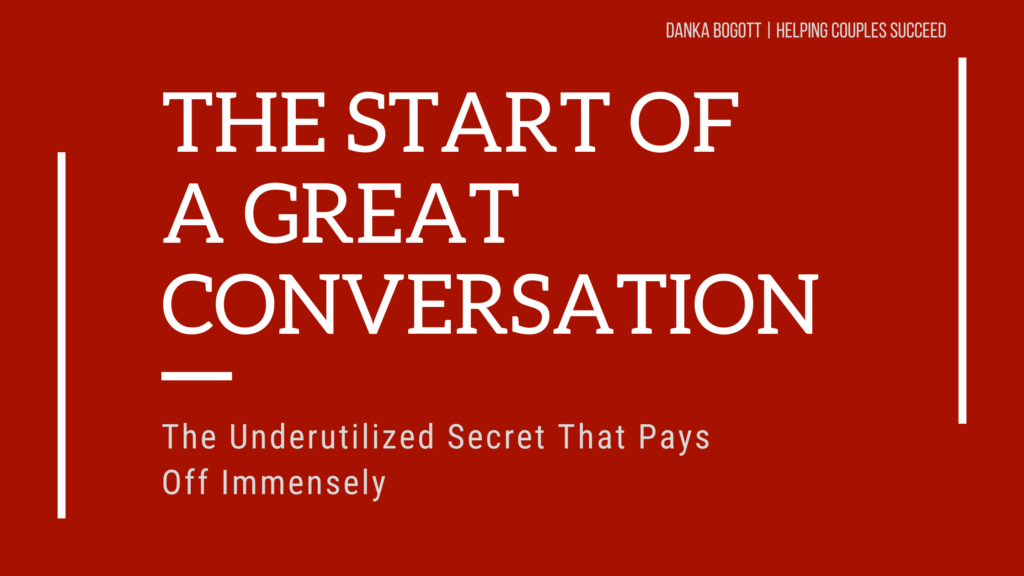 start a great conversation