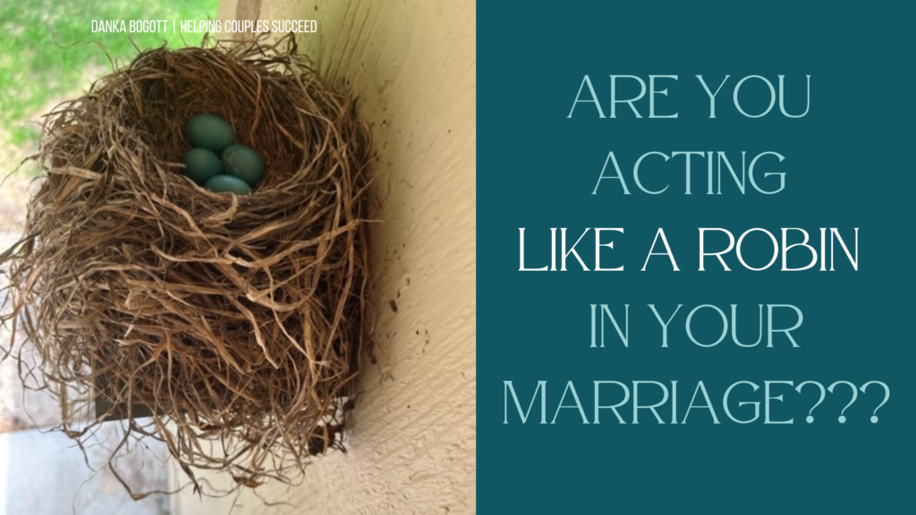acting like a robin in your marriage
