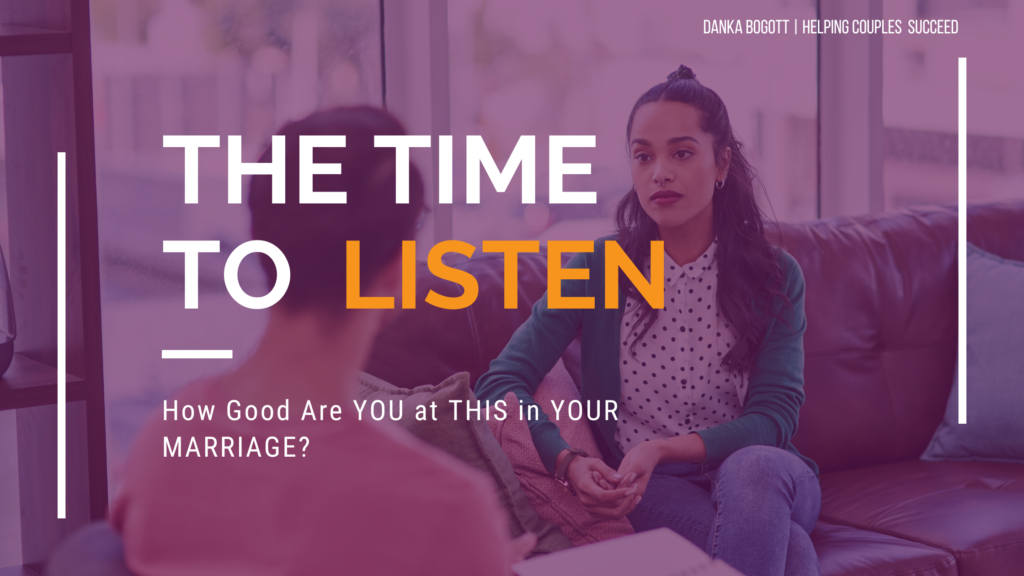 Listening Well in Marriage