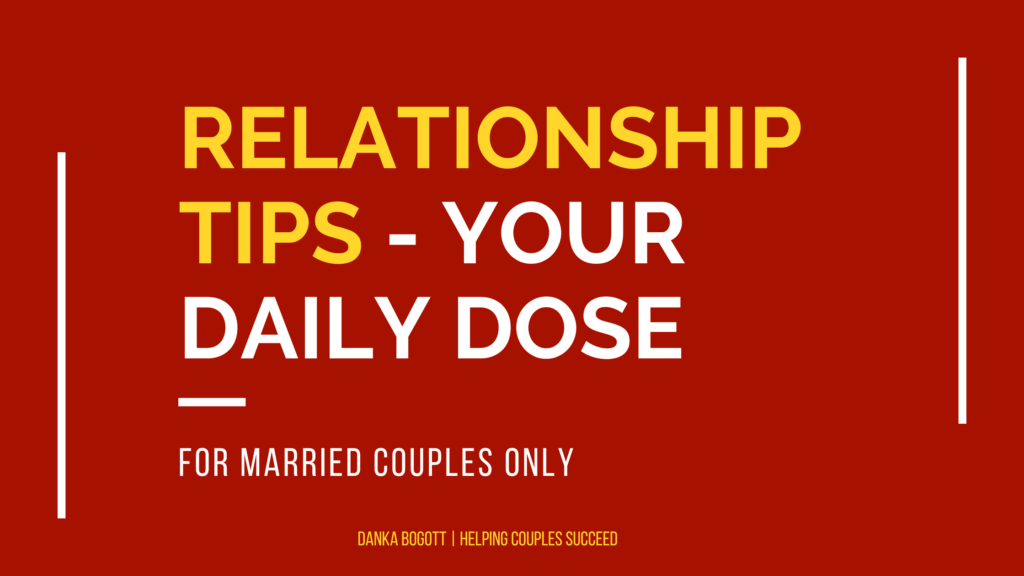 Relationship Tips for Married Couples